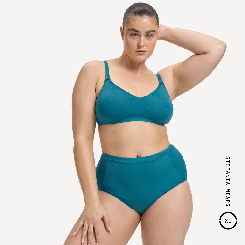 Women's panties for curvy body types and plus sizes-Bio High Waist Brief
