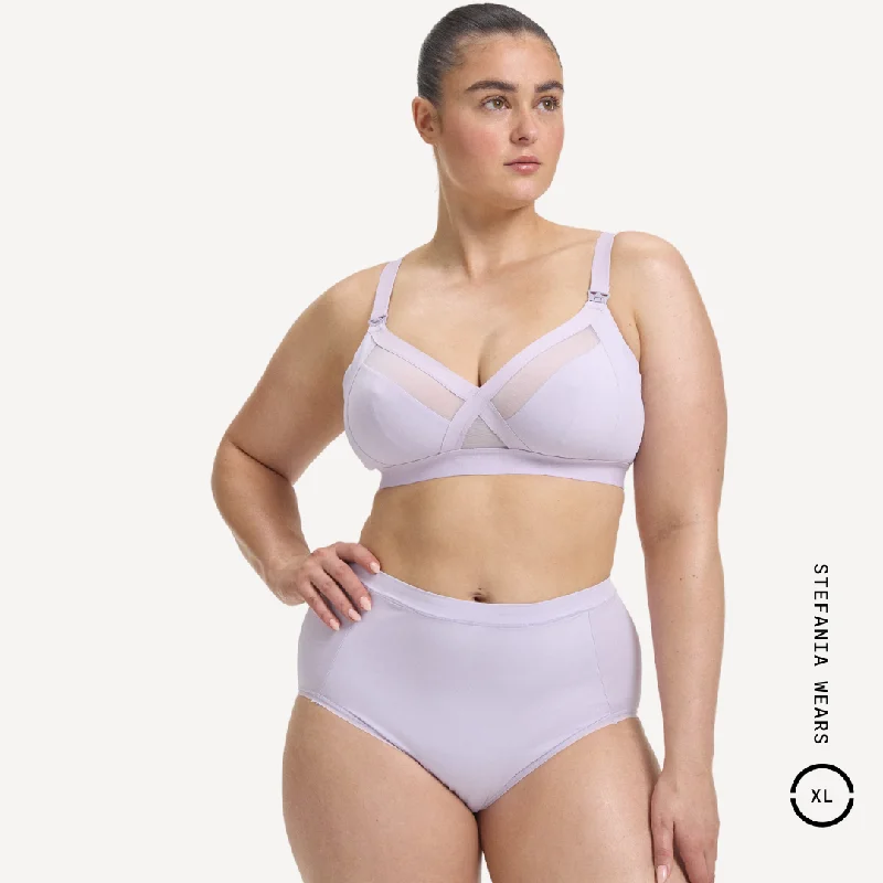 Women's panties with a satin finish for elegance-Bio High Waist Brief