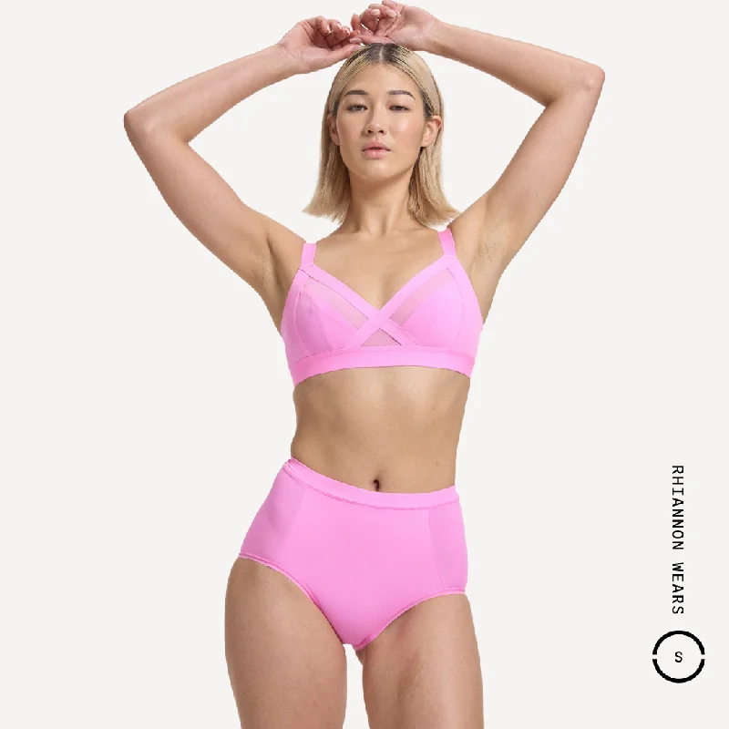 Women's panties with stylish side straps for added detail-Bio High Waist Brief