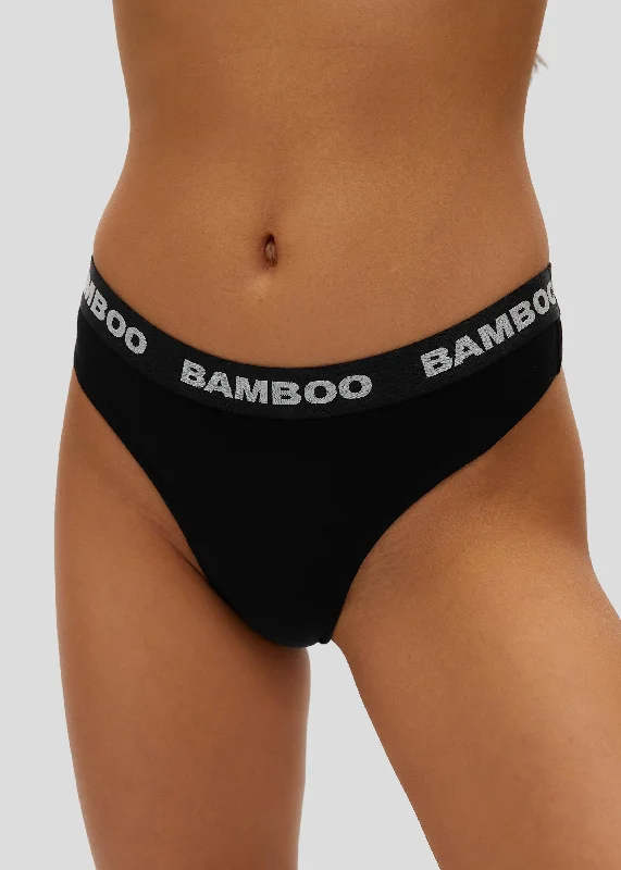 Women's panties with full rear coverage for comfort-Classic Thong