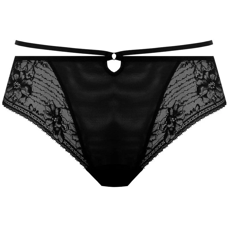 Women's panties for post-surgery recovery-Kendra Thong Black - Elomi