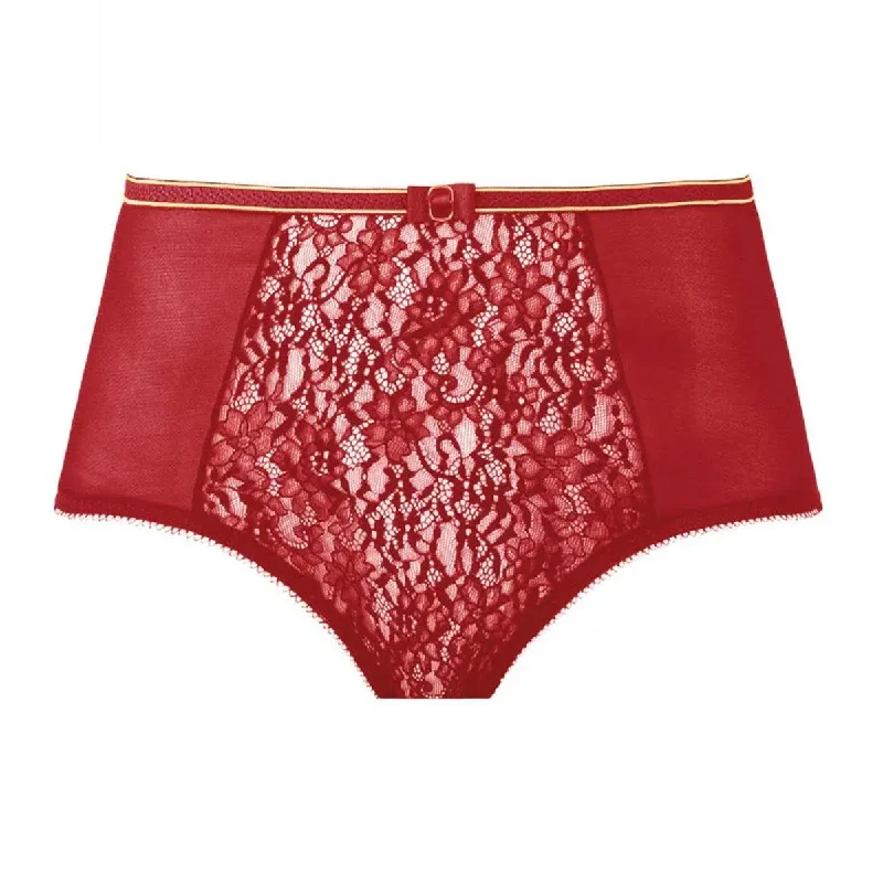 Women's panties with stylish lace details-Empreinte Allure Brief