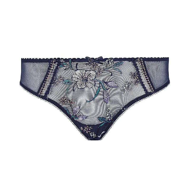 Lace-edge women's panties for elegance-Empreinte Lauren Bikini Panty