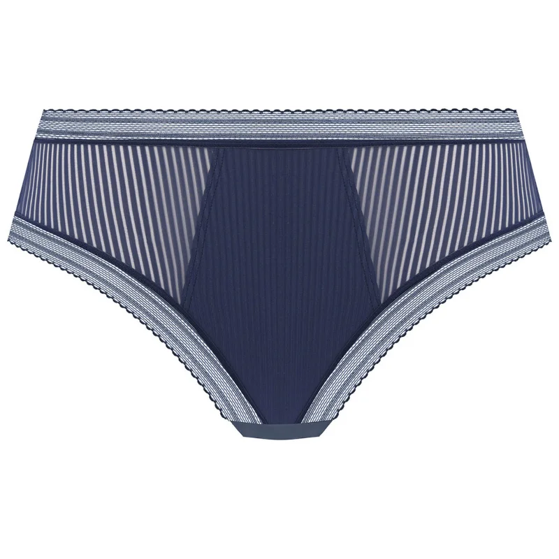 Women's panties with low-rise design for a trendy style-Fusion Brief Panty Underwear Navy Blue - Fantasie
