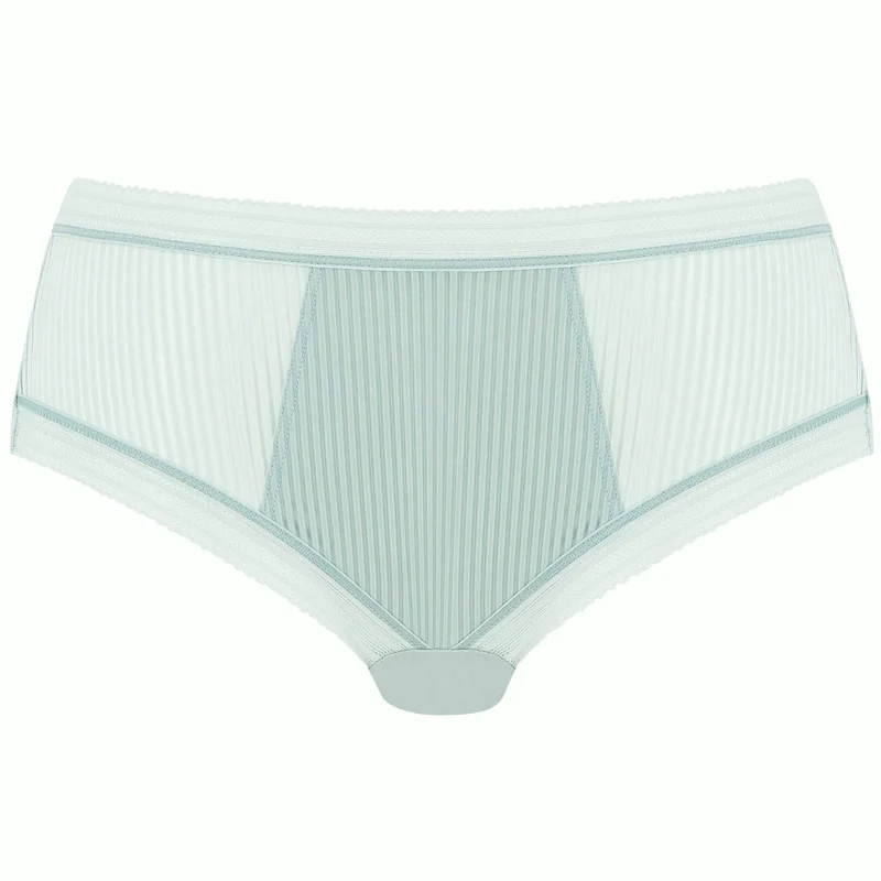 Women's panties with smooth waistband for no-show fit-Fusion Brief Pant Sea Breeze Blue - Fantasie