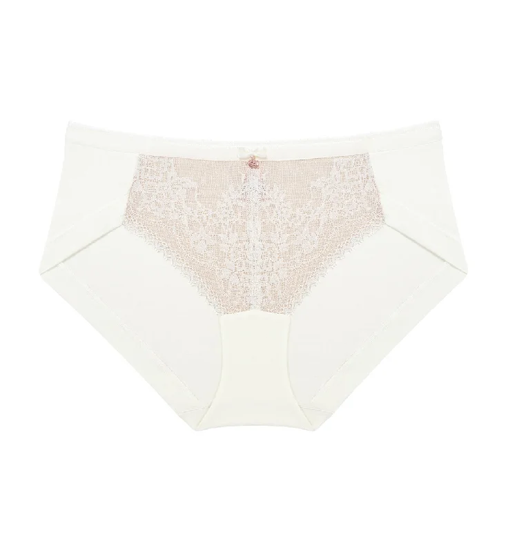 Women's panties with high-rise waist for extra tummy control-FLORALE DYNASTY MIDI