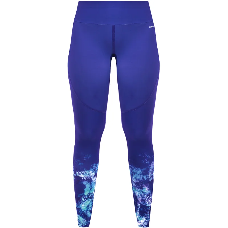 Women's panties for full coverage with stretch fit-Freya Kinetic Exercise Leggings Ocean Fever Blue