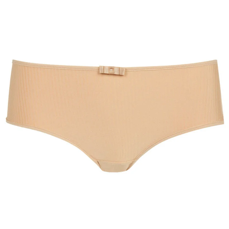Women's seamless cotton panties for a comfortable fit-Idol Nude Pin Stripe Hipster Short - Freya