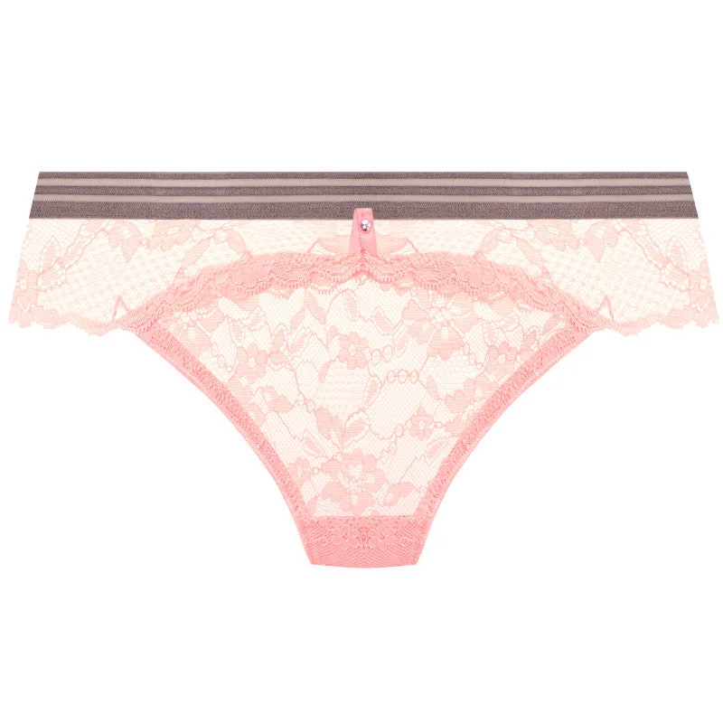 Women's panties with moisture-wicking fabric for comfort-Offbeat Brief Rosehip Pink - Freya