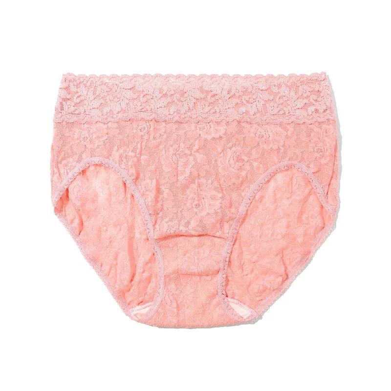 Women's panties for a comfortable night’s sleep-Hanky Panky Signature Lace French Full Brief