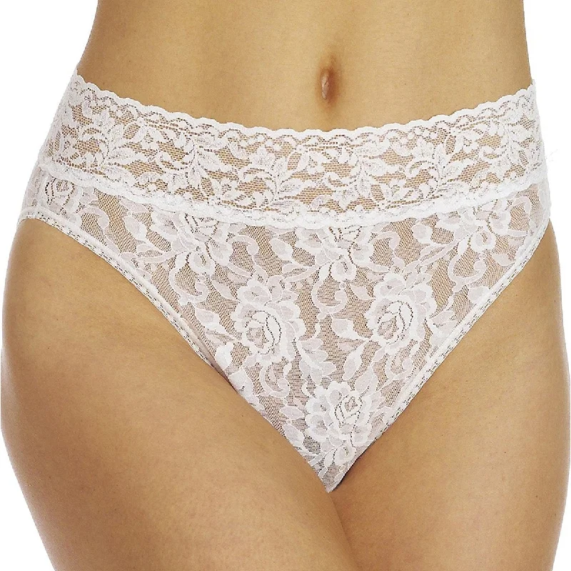 Women's panties with extra support-Hanky Panky Signature Lace French Full Brief