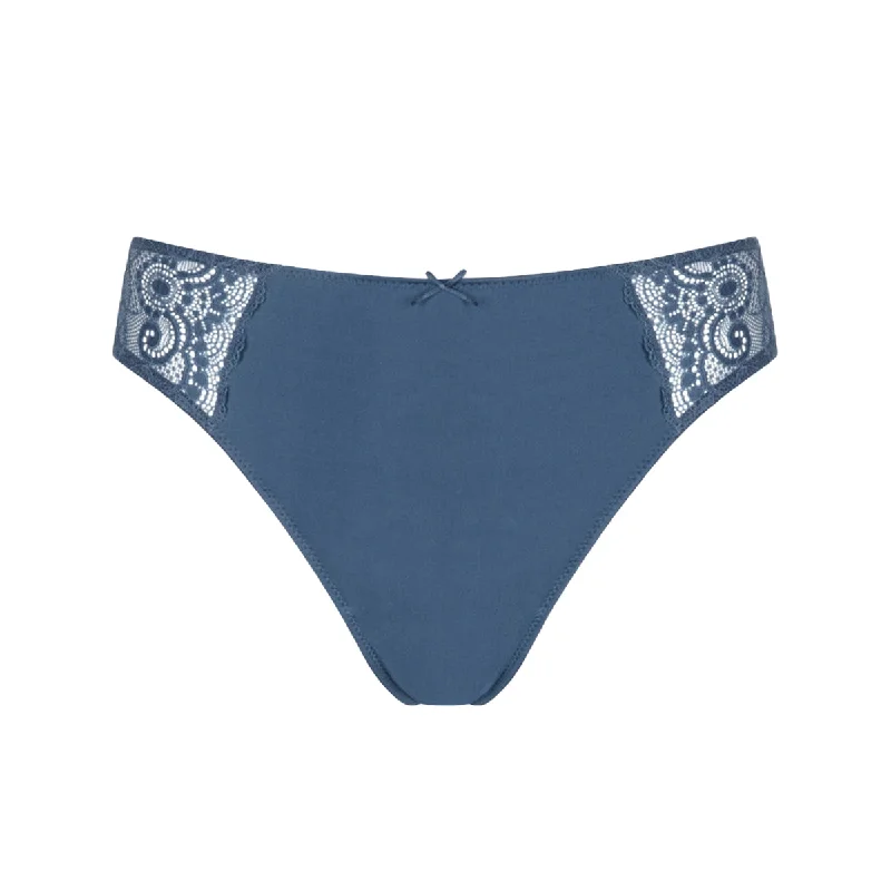 Women's cotton panties with stretch comfort-Mey Amorous Thong