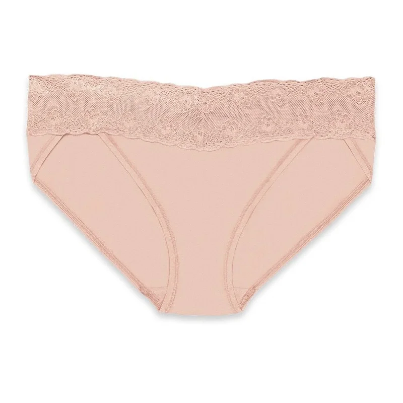 Women's panties for sleepwear comfort-Natori Bliss Perfection V-Kini Panty