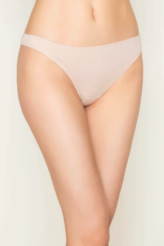 Women's panties for full-coverage comfort and support-Organic Cotton everyday thong