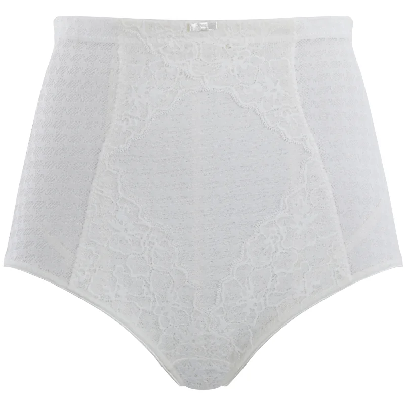 Women's panties with sleek design for a modern look-Envy High Waisted Shaping Brief Ivory - Panache