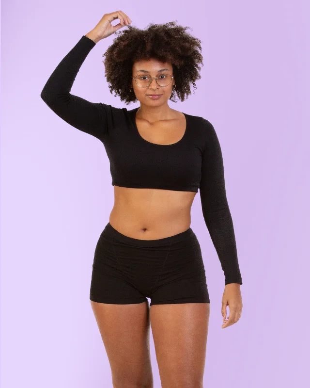 Women's panties with full support for a comfortable fit-Period Boxer Briefs