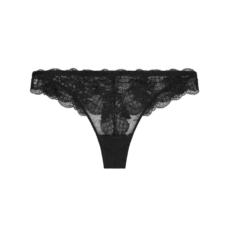 Seamless women's panties for no-show fit-Simone Pérèle Rêve Thong