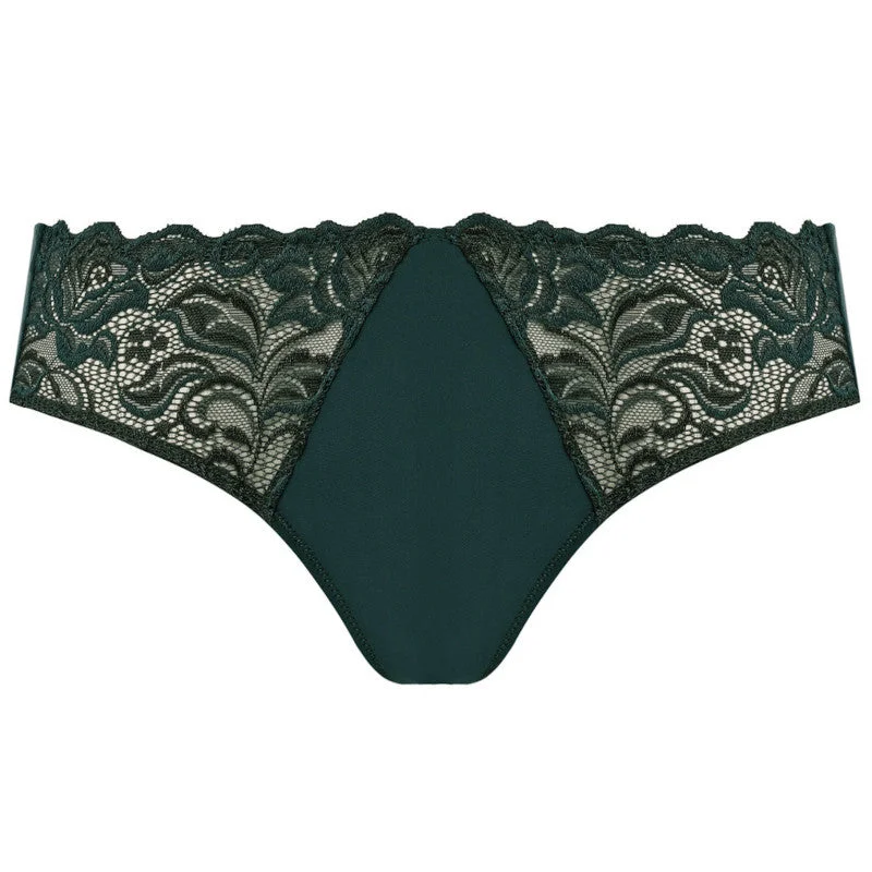 Padded panties for a smooth finish-Eglantine Brief Ponderosa Pine Green - Wacoal
