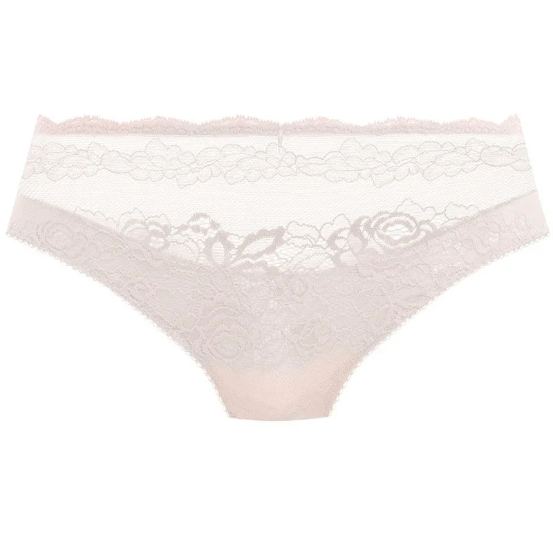Women's panties with front lace for a sensual appeal-Ravissant Brief Ivory - Wacoal