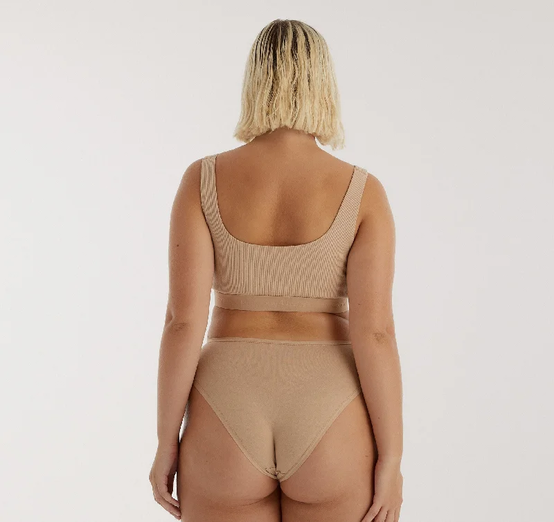 Women's panties for lightweight and breathable wear-Core High-Leg Briefs