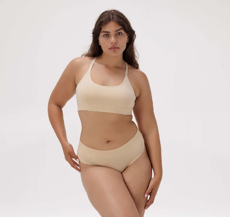 Organic cotton panties for eco-friendly wear-Core Basic Bra