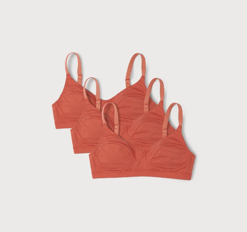Sports panties for active women-Core Classic Bra 3-pack