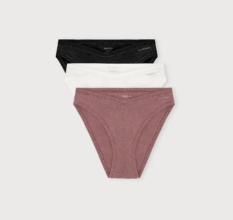 Women's panties with smooth finish-Flex Cheeky Briefs 3-pack