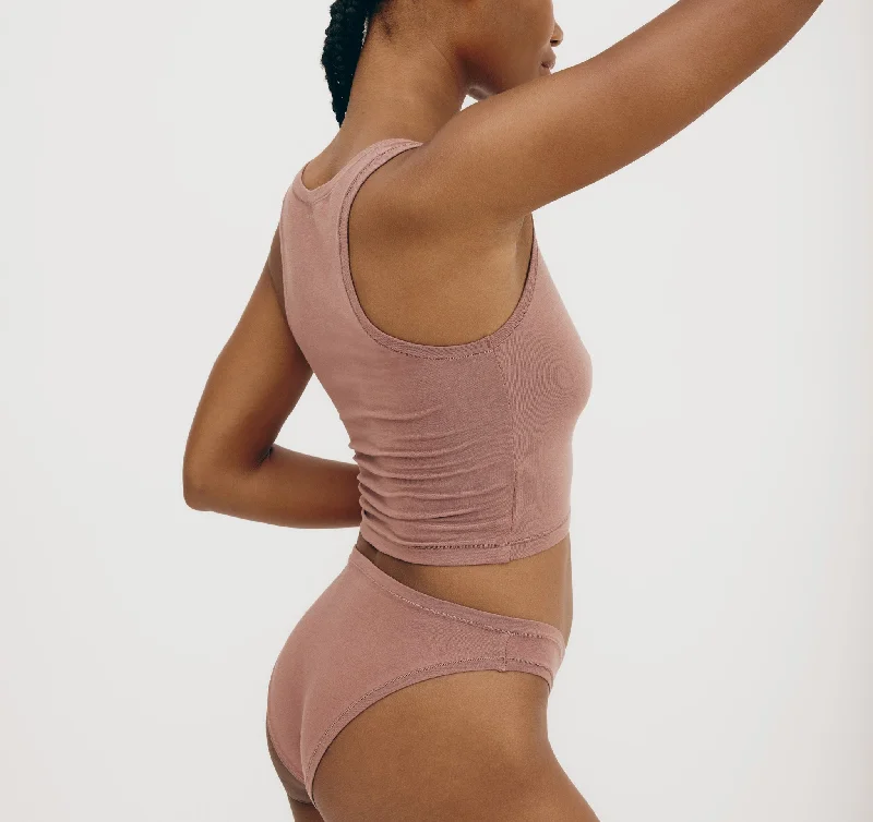 Women's panties with mesh fabric for ventilation-Flex Cheeky Briefs