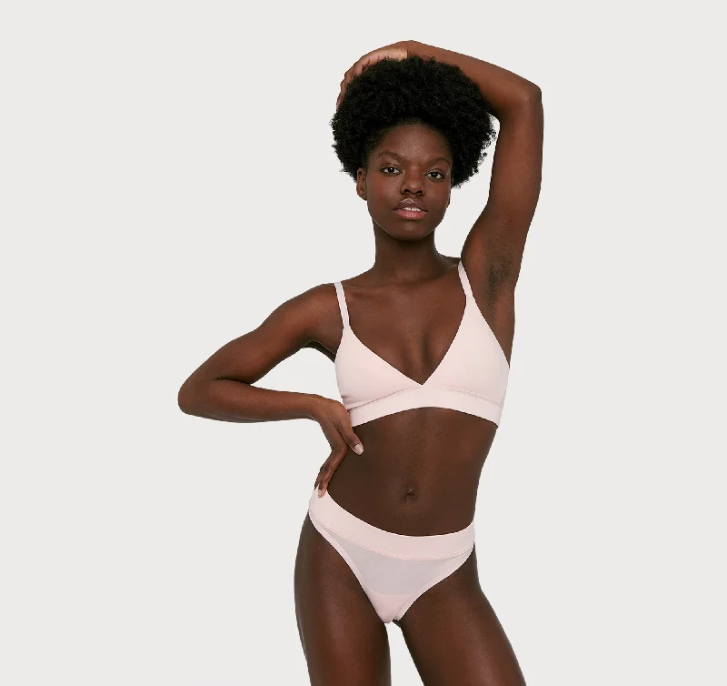 Women's silky panties for date night-Core Thong 2-pack