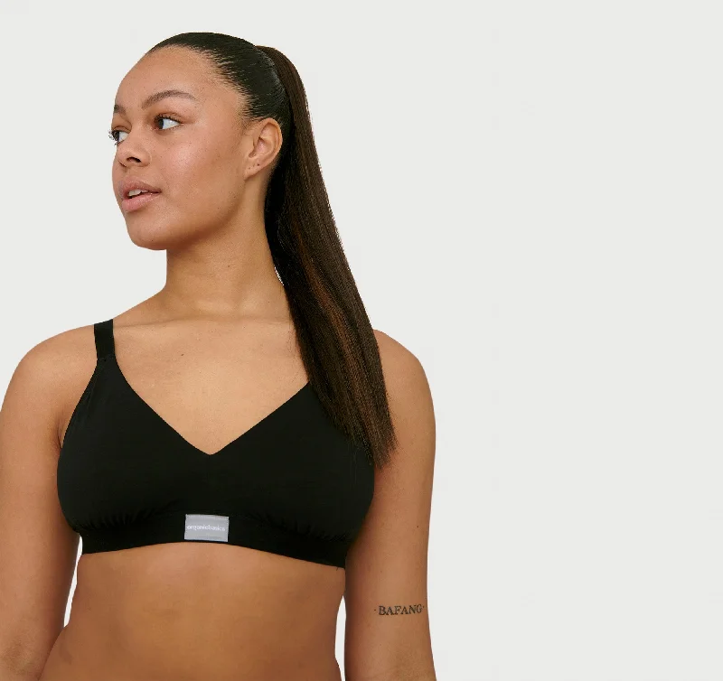 Women's panties for hot flashes-Recycled Cotton Move Bralette