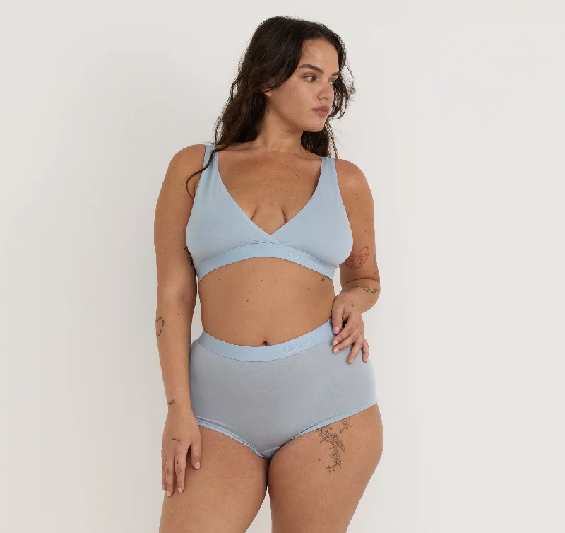 Women's panties for smoothness under dresses and skirts-Soft Touch Basic Bralette