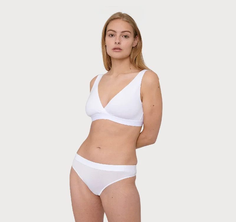 Women's panties for all-day comfort and breathability-Soft Touch Basic Bralette