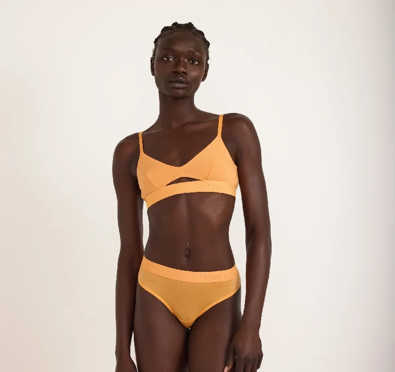 Seamless panties for no-show under clothes-Soft Touch Bralette