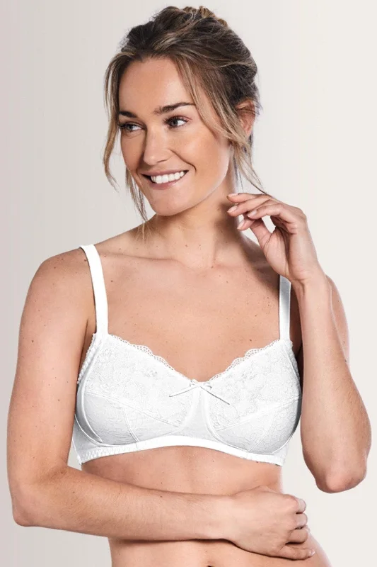 Women's lingerie for sultry evening wear-Amoena Amanda Wire Free Mastectomy Bra