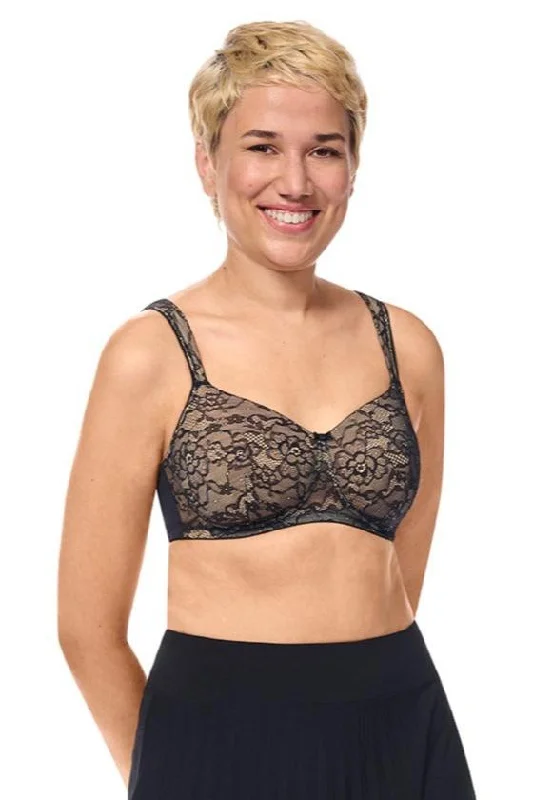 Women's lingerie for everyday chic-Amoena Camilla Wire Free Padded Mastectomy Bra