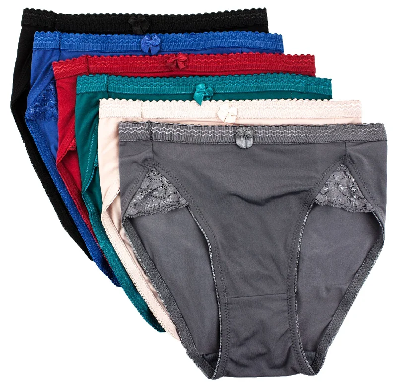 Women's lingerie for sleepwear comfort-Full Coverage Panties(6 Pack)