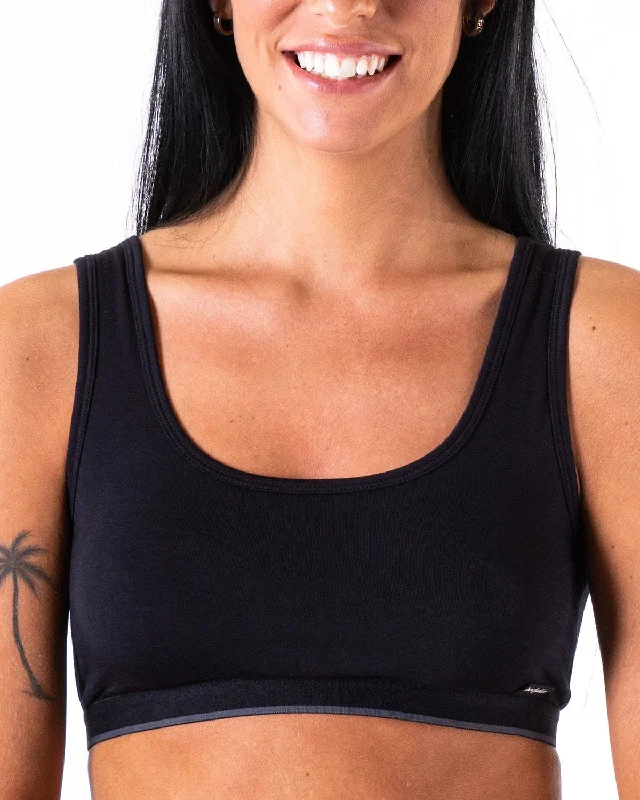 Women's lingerie for cheeky appeal-Bralette Ubra Bodyskin Daily noir