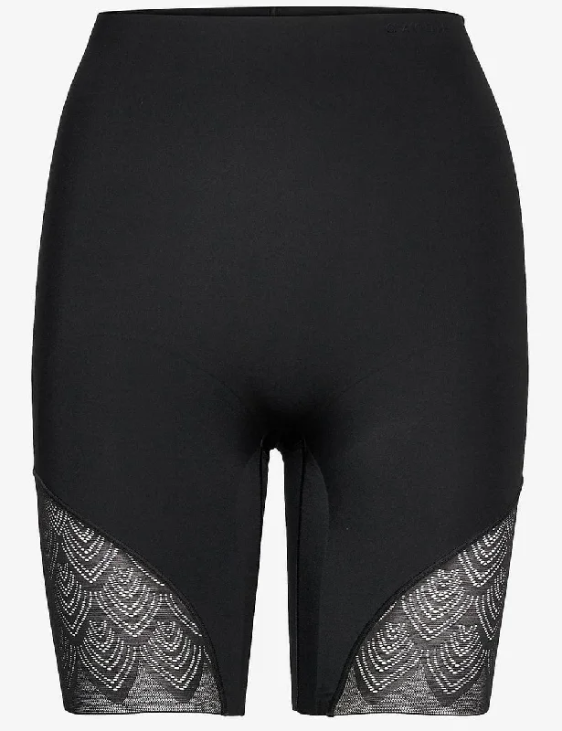 Women's corset with padded cups-Chantelle Sexy Shape High Waist Pant Black