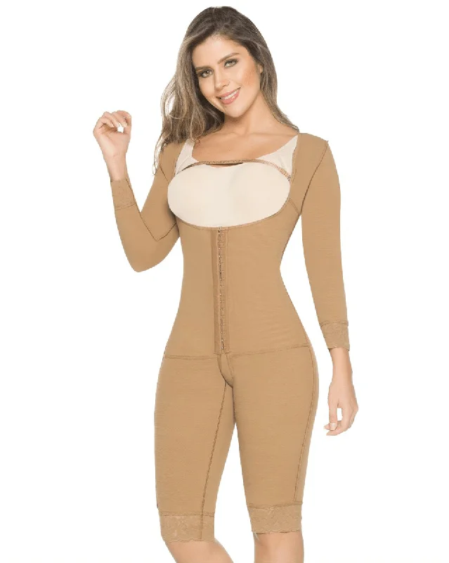 Women's corset for glamorous hourglass shape-Equilibrium Post Op Shapewear With Sleeves Bodysuit Women's corset for glamorous hourglass shape-Equilibrium Post Op Shapewear With Sleeves Bodysuit