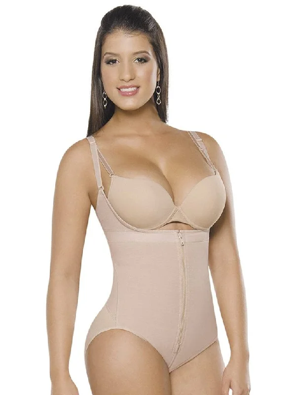Women's corset with embroidered detailing for elegance-Equilibrium Firm Compression Girdle - Panty Style Bodysuit Women's corset with embroidered detailing for elegance-Equilibrium Firm Compression Girdle - Panty Style Bodysuit
