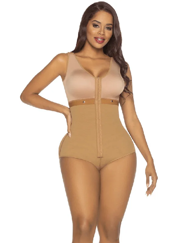 Women's corset with structured design-Equilibrium Post Op Post Op Bodysuit with Built In Bra Women's corset with structured design-Equilibrium Post Op Post Op Bodysuit with Built In Bra