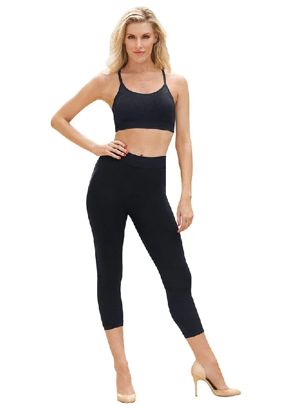 Women's corset with adjustable fit-Euroskins Adult Microfiber Capri Leggings