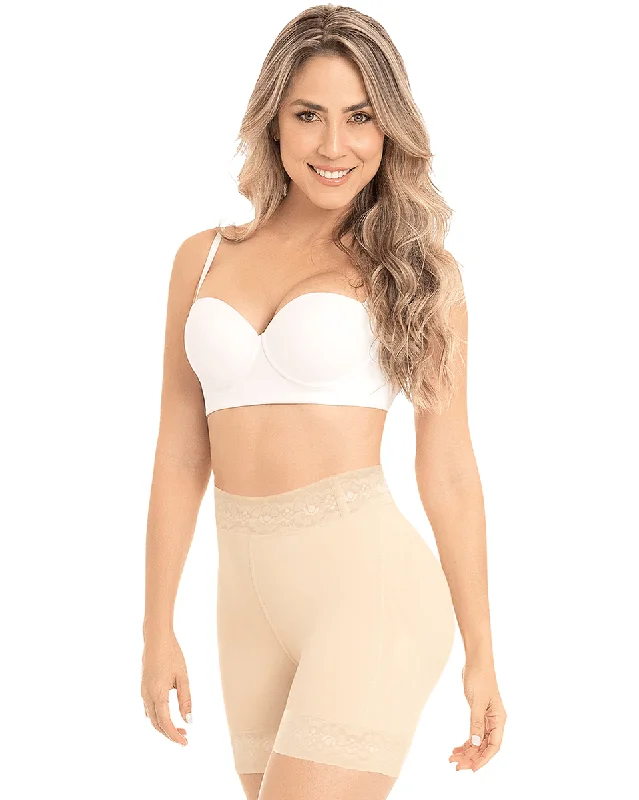 Women's corset with extra strong boning-Fajas M & D Butt Lifter Mid-Thigh Panty