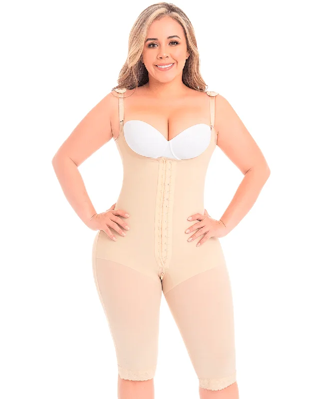 Women's corset with smooth satin finish for luxury-Fajas M & D Covered Back, Bottom Zipper And Abdominal Support Women's corset with smooth satin finish for luxury-Fajas M & D Covered Back, Bottom Zipper And Abdominal Support