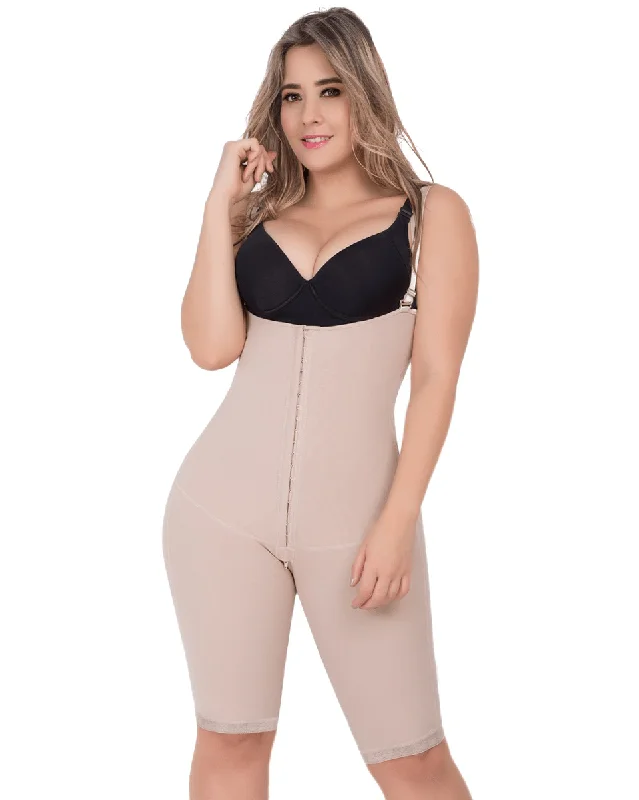 Women's corset for achieving tight waist look-Fajas Uplady Open Bust Tummy Control Butt Lifter Knee Length Bodysuit Women's corset for achieving tight waist look-Fajas Uplady Open Bust Tummy Control Butt Lifter Knee Length Bodysuit