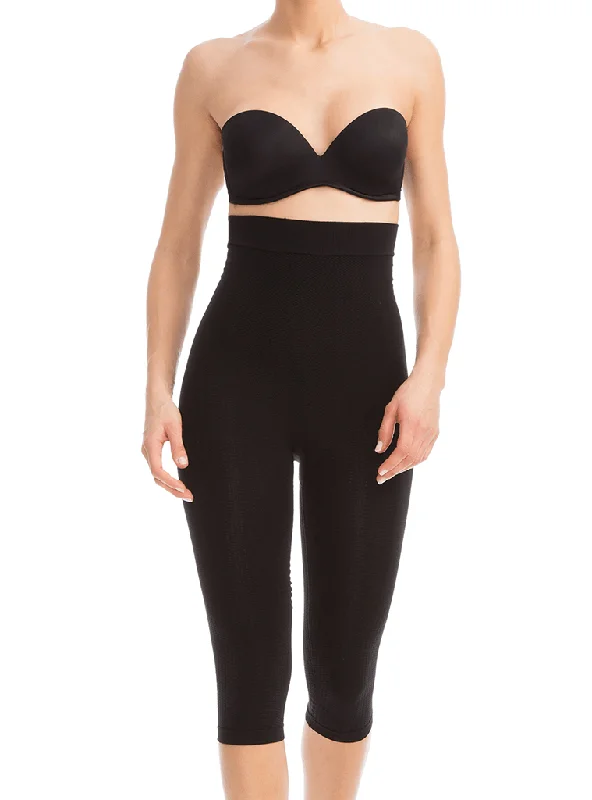Women's corset for lightweight body sculpting-Final Sale Clearance FarmaCell High Waist Capri Women's corset for lightweight body sculpting-Final Sale Clearance FarmaCell High Waist Capri