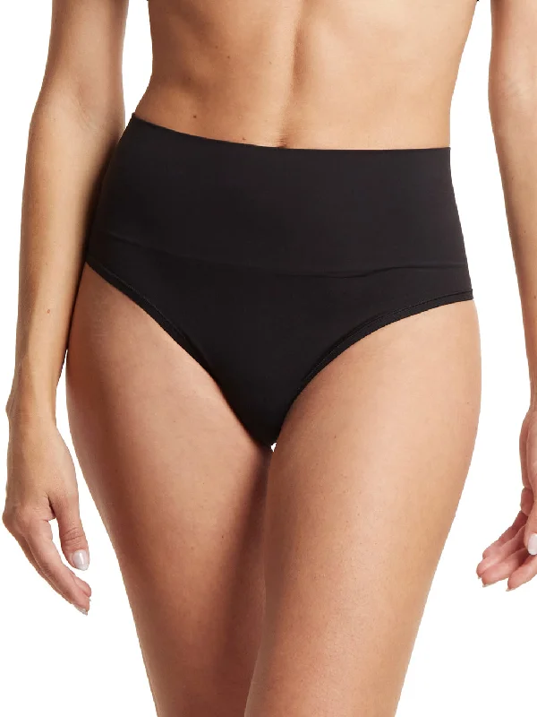 Women's corset with lace-up back closure-Hanky Panky Body Mid Rise Thong