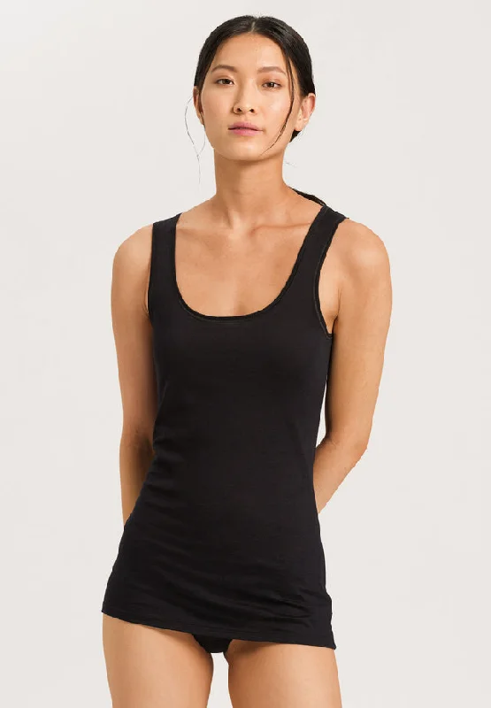 Women's corset for shaping evening dresses-Hanro Ultralight Tank Top