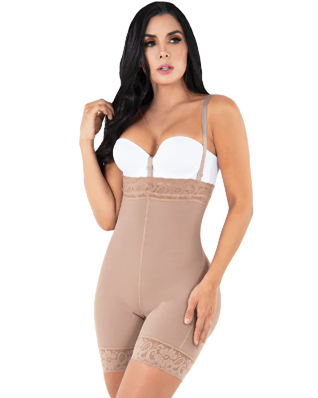 Women's corset with lace detailing-Jackie London High Waisted Colombian Shapewear
