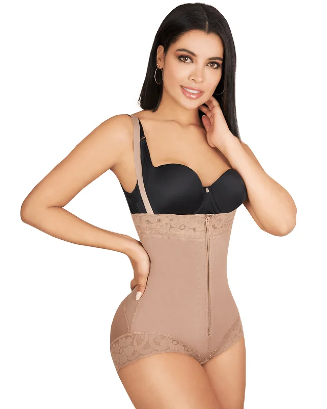 Women's corset for shaping hourglass figure-Jackie London Panty Body Shaper Strapless With Zipper Women's corset for shaping hourglass figure-Jackie London Panty Body Shaper Strapless With Zipper